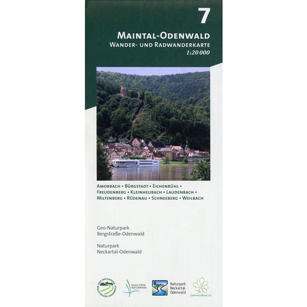 Maintal-Odenwald 1:20.000 - Wanderkarte