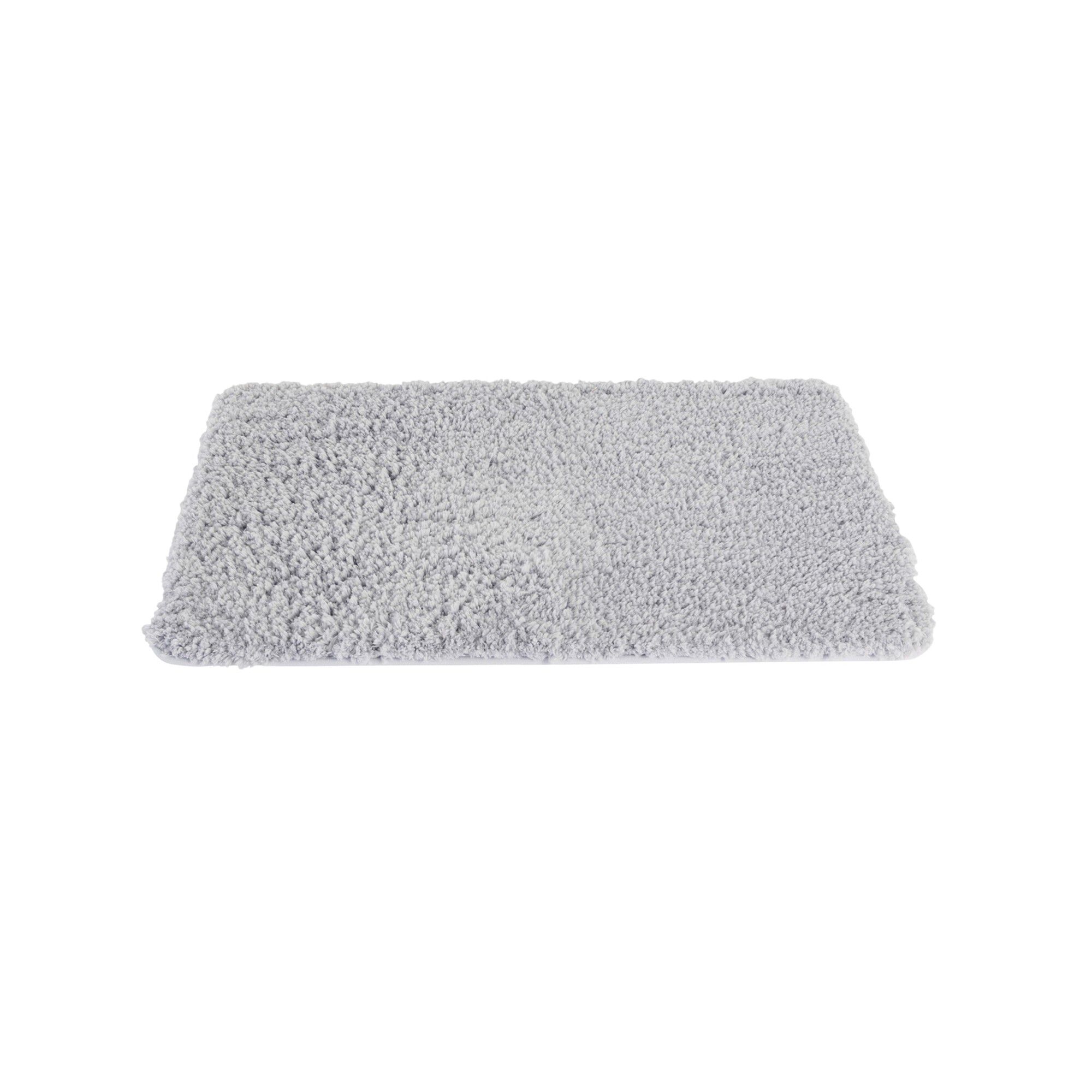 Tapis de bain uni moelleux microfibre