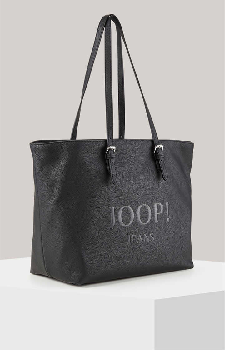 Shopper Lettera Lara in Schwarz