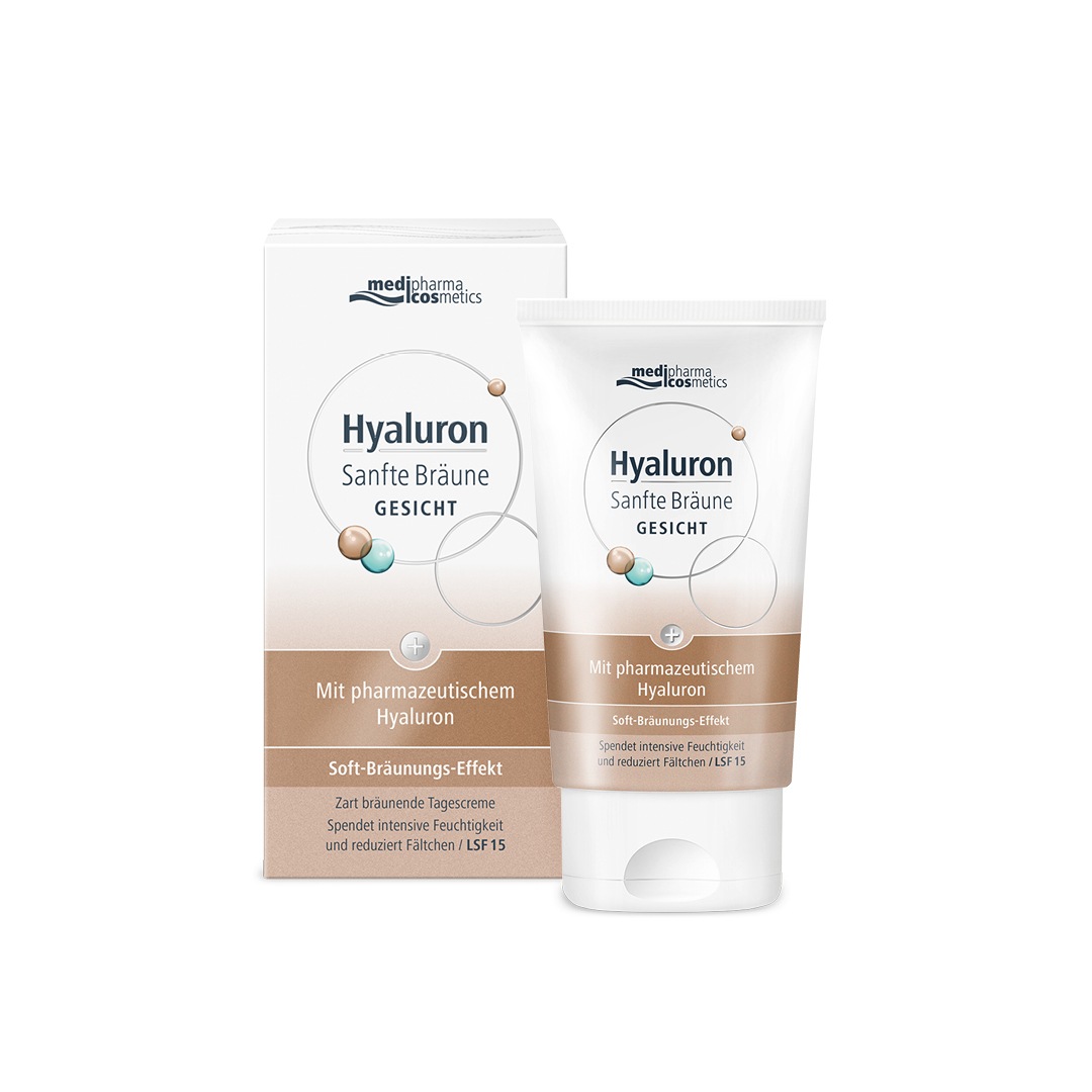 HYALURON SANFTE Bräune Gesichtspflege Creme