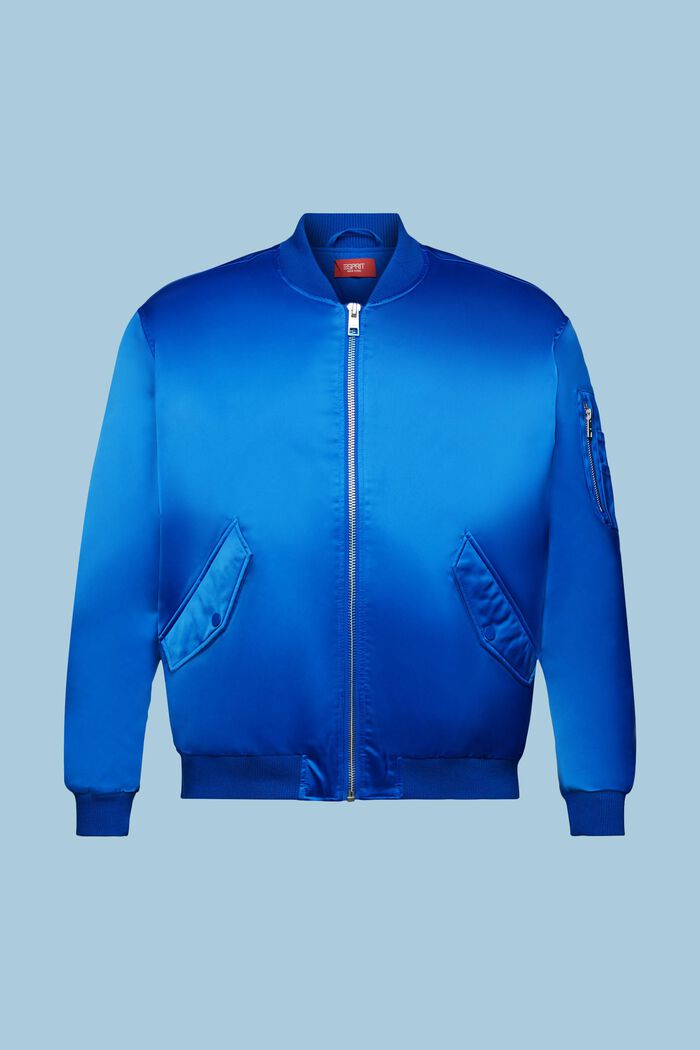 Bomberjacke aus Satin