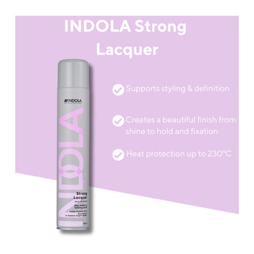 Indola Care & Style Finish Strong Lacquer 500 ml