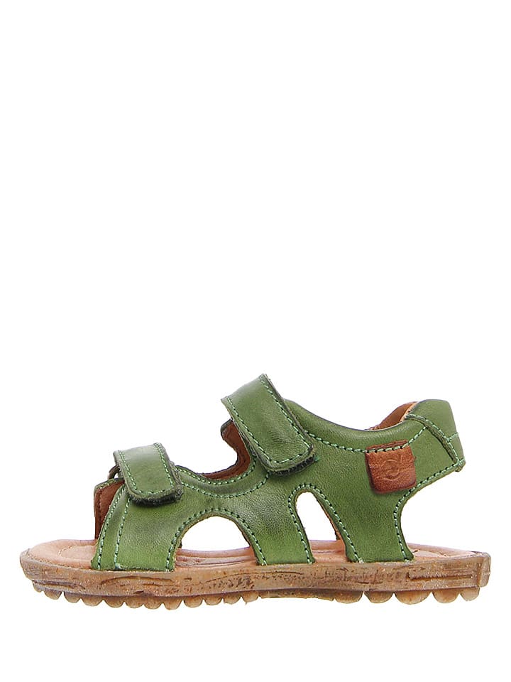 Naturino Leder-Sandalen in Grün günstig kaufen