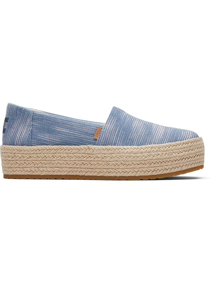 TOMS Espadrilles in Hellblau günstig kaufen