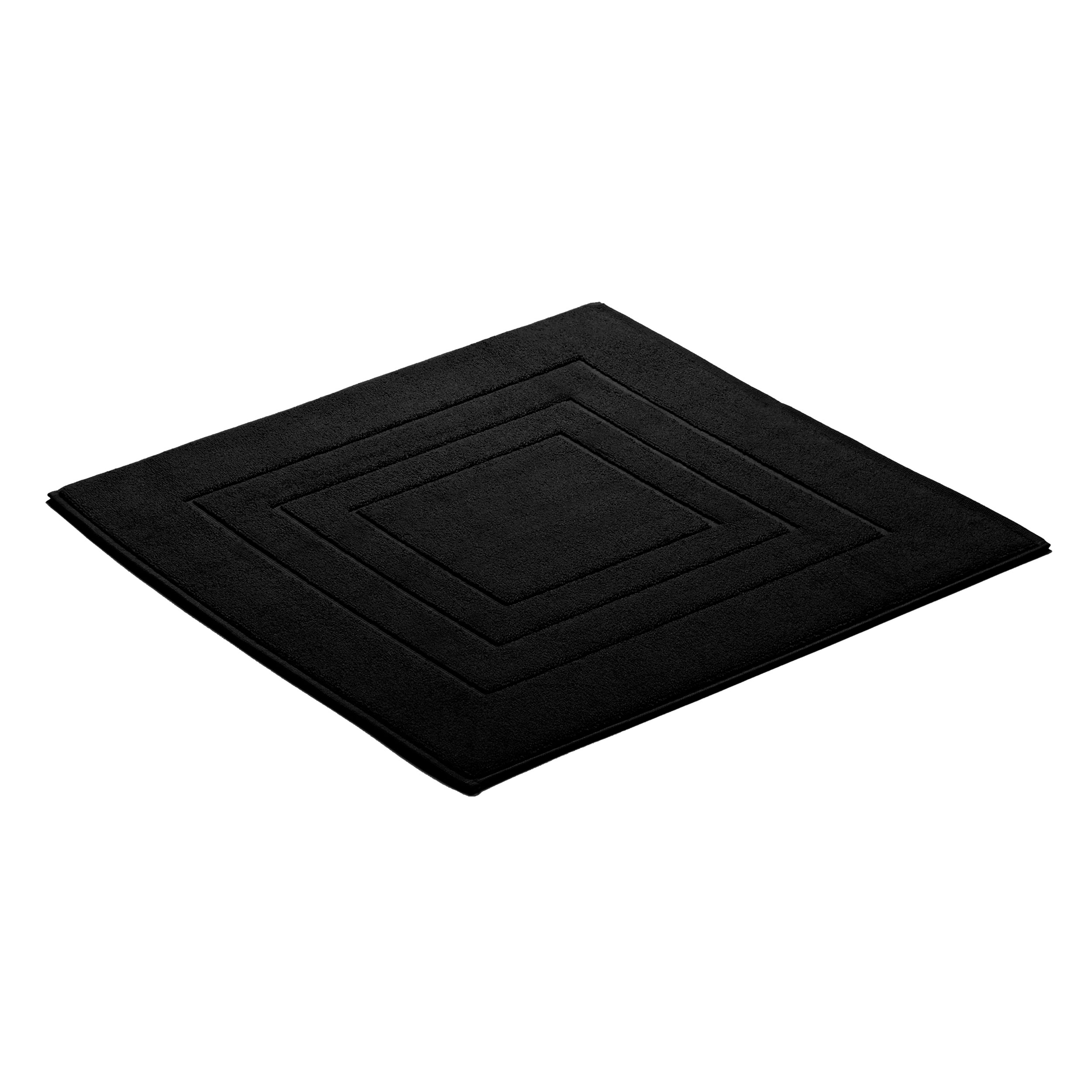 VOSSENBadeteppich schwarz
