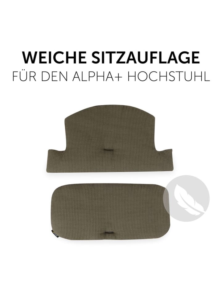 Hauck Sitzkissen / Hochstuhlauflage für Alpha Hochstuhl - in gruen,grau günstig kaufen onesize