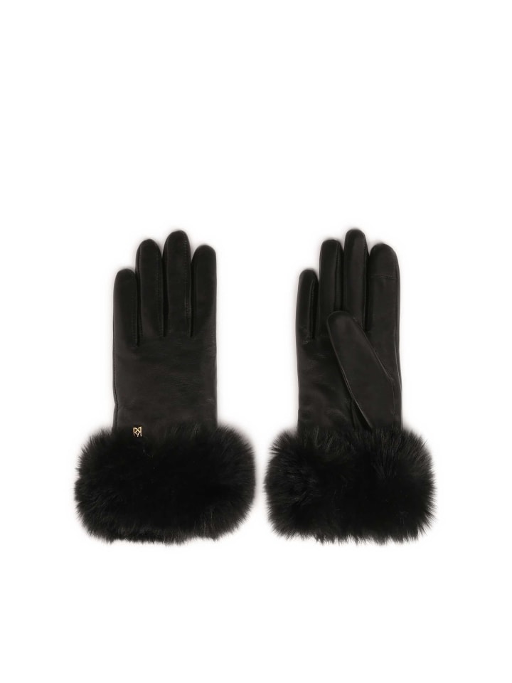 Kazar Handschuhe (Echt-Leder) in Schwarz günstig kaufen