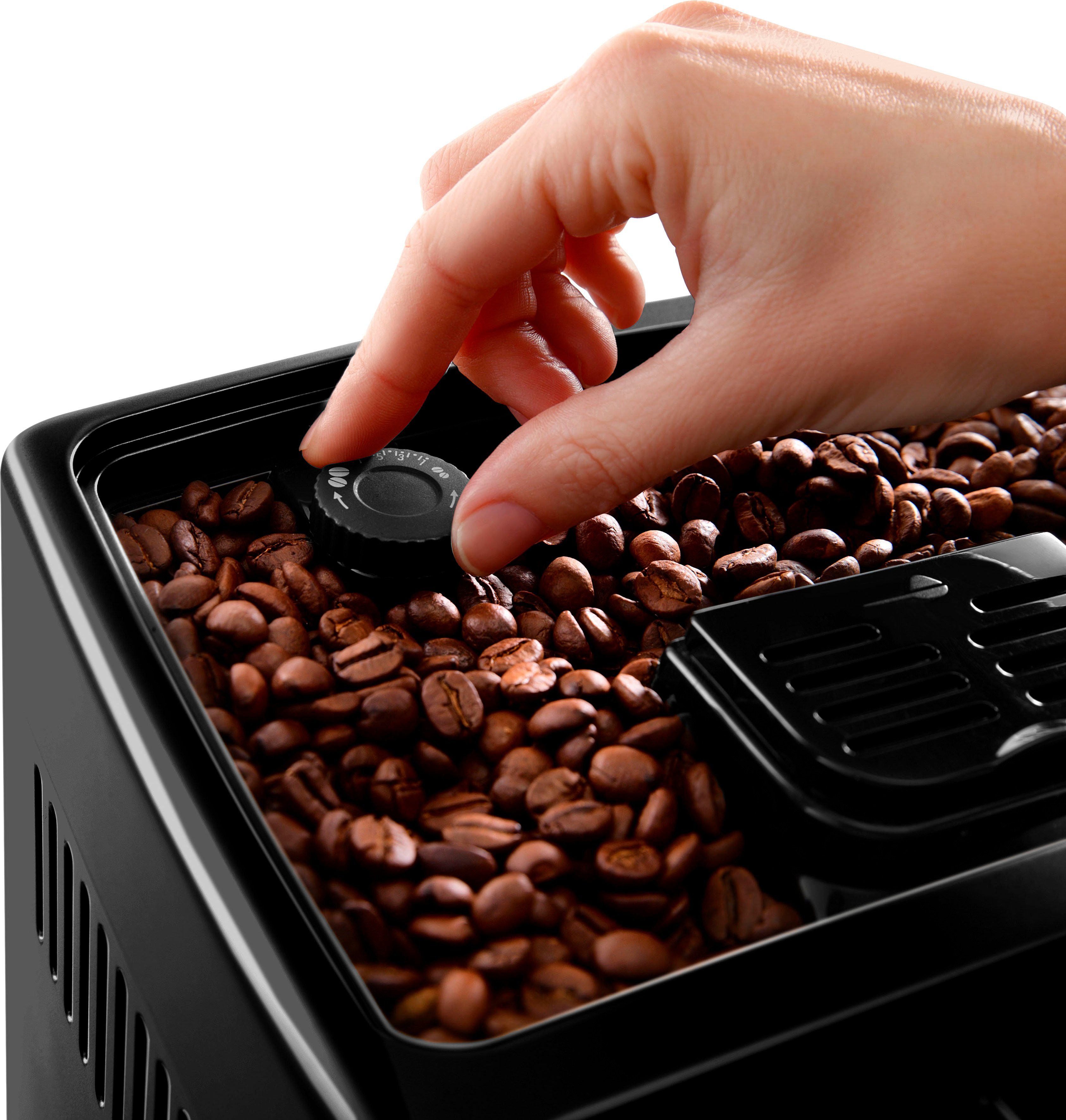 De'Longhi Kaffeevollautomat Dinamica ECAM 356.57.B, mit 4 Direktwahltasten, Kaffeekannenfunktion
