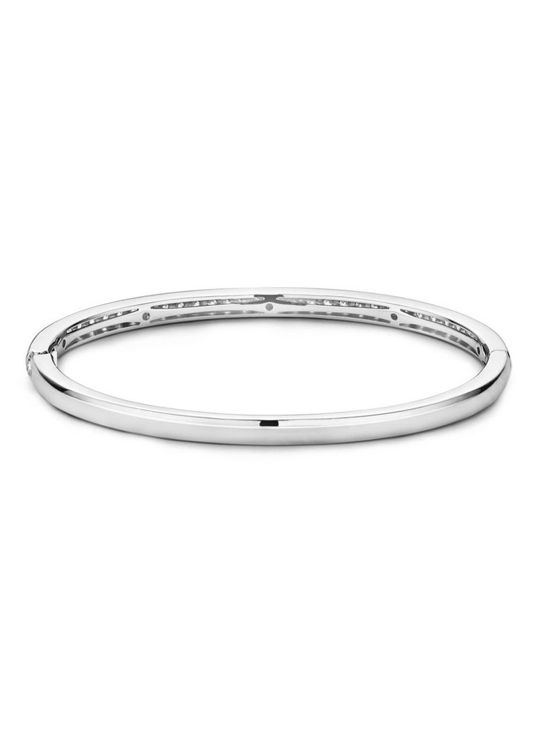 TI SENTO - Milano Silver Bangle with Zirconia 2298ZI