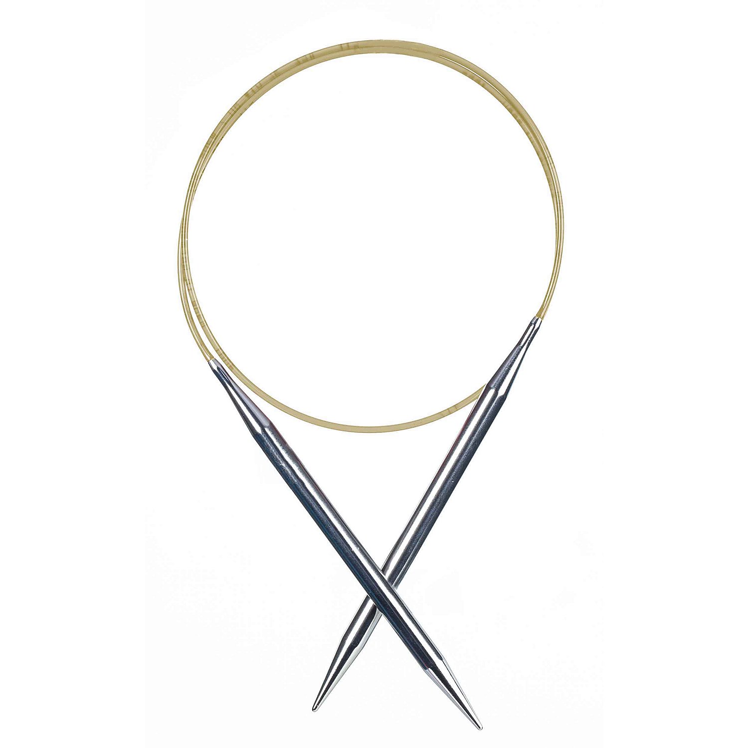 addi Lace-Feinstricknadel, Messing, 80 cm