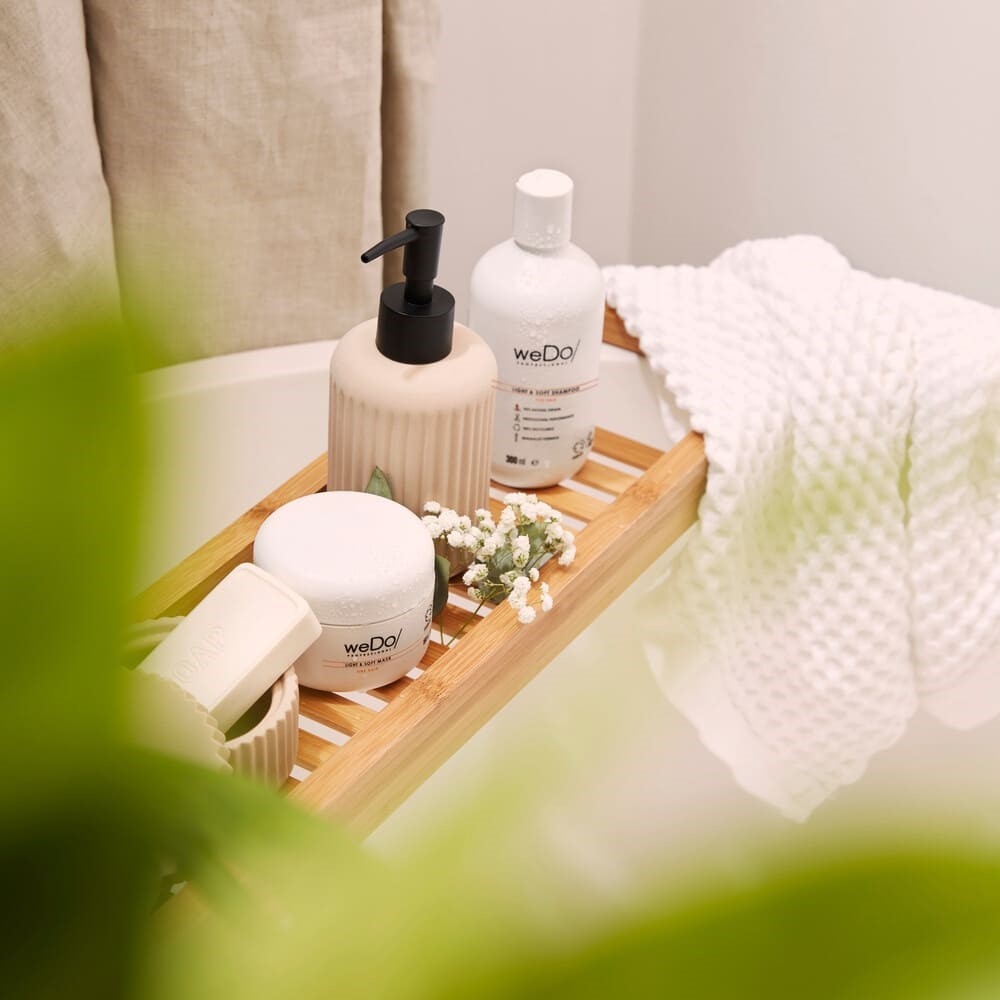 wedo Shampoing Vegan Légèreté et Douceur pour cheveux fins Shampooing vegan sans sulfate sans silicone pour cheveux fins