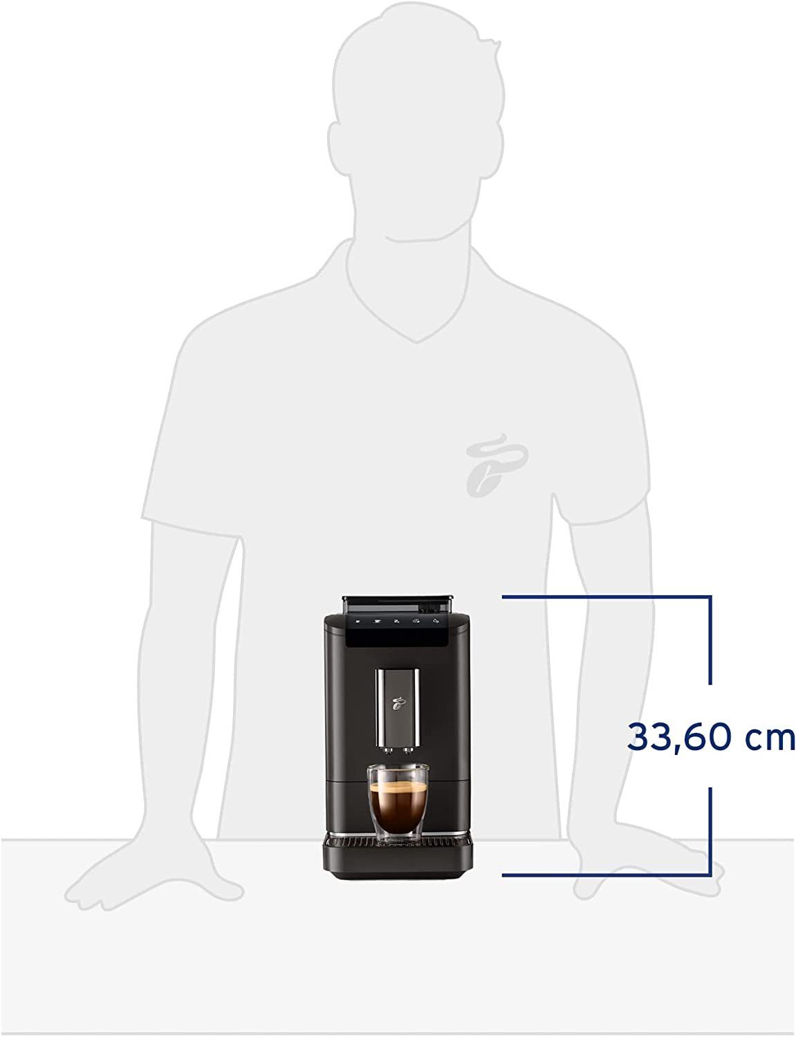 Tchibo Kaffeevollautomat Esperto 2 Caffè 2-Tassen-Funktion Caffè Crema Espresso
