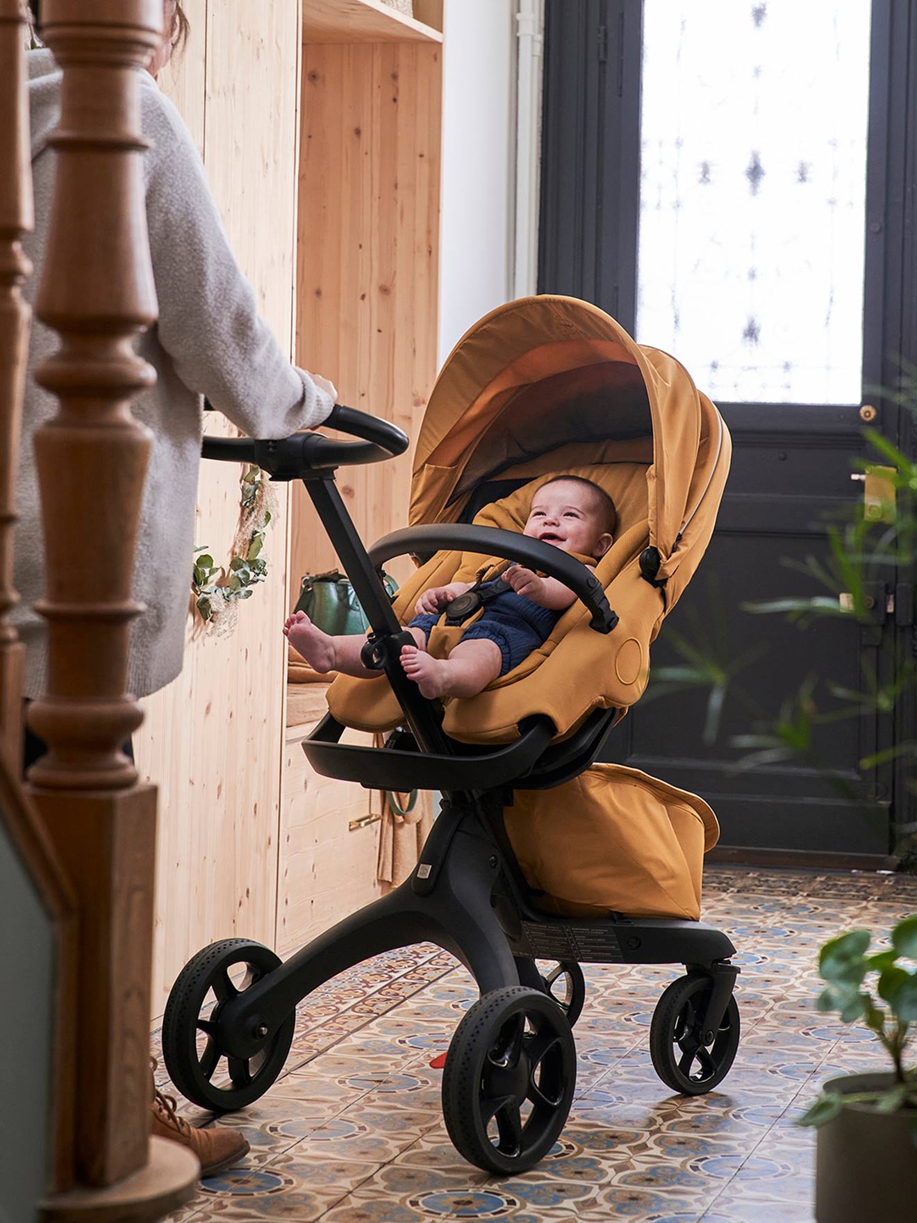 Poussette Xplory® X STOKKE jaune (golden yellow)