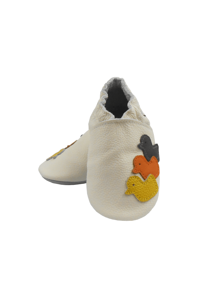 Yalion Leder-Krabbelschuhe 