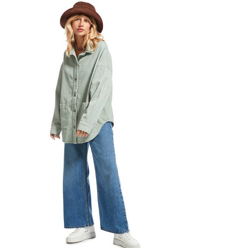 Roxy Kick Back Langarmhemd Damen