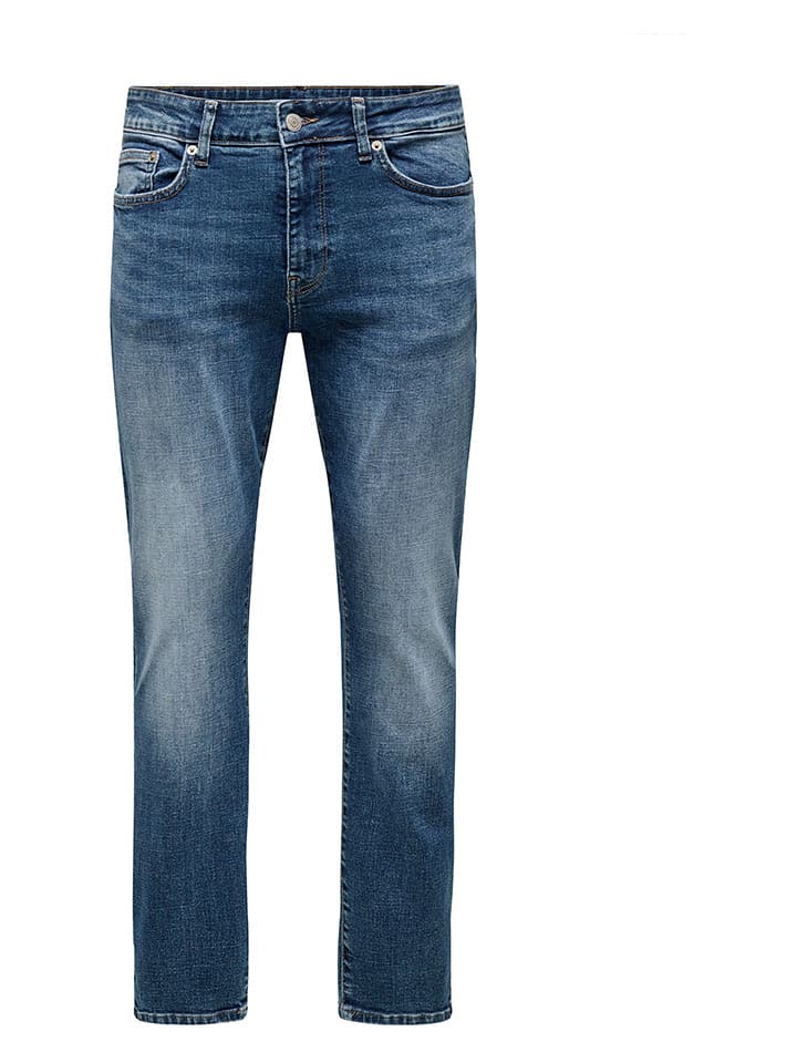 ONLY & SONS Jeans - Slim fit - in Blau günstig kaufen