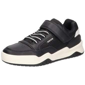 Geox J Perth Boy Sneaker in schwarz
