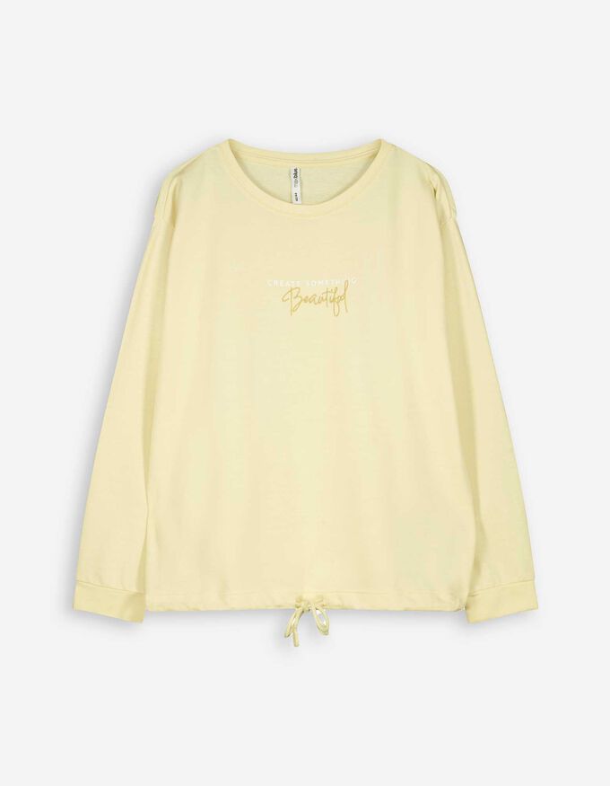 Sweatshirt - Regulierbarer Saum