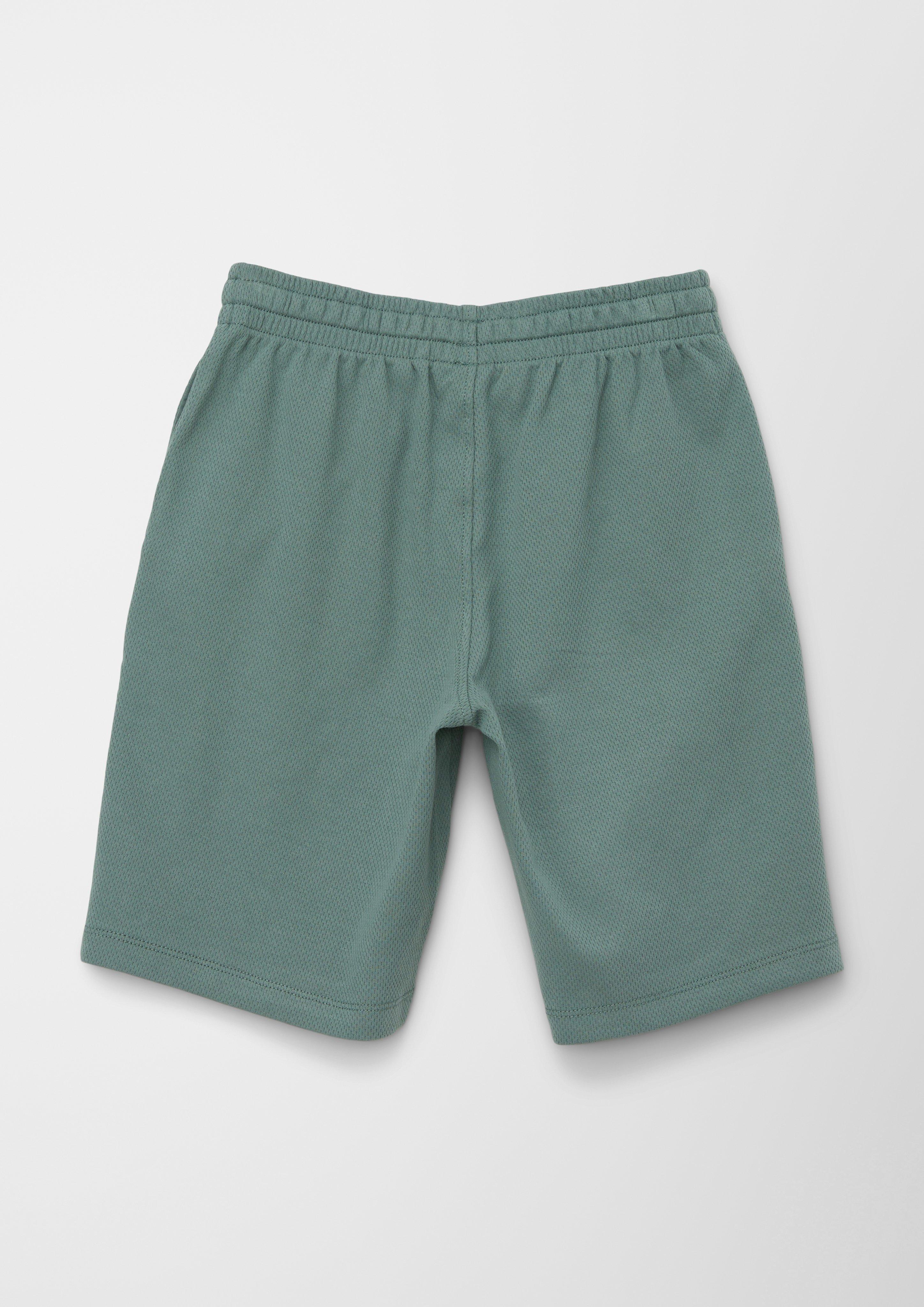Regular: Short aus Strukturjersey  2128635-6714