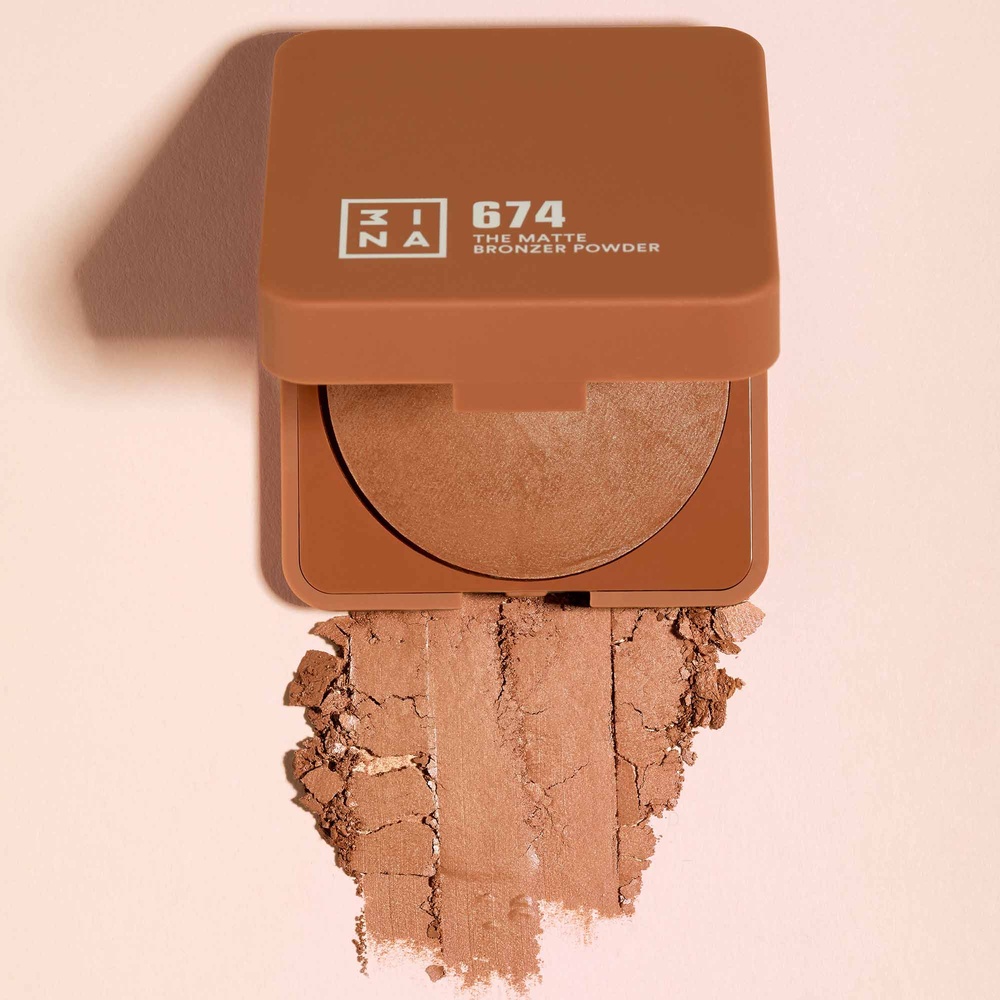 3ina The Bronzer Powder 674 Poudre Bronzante