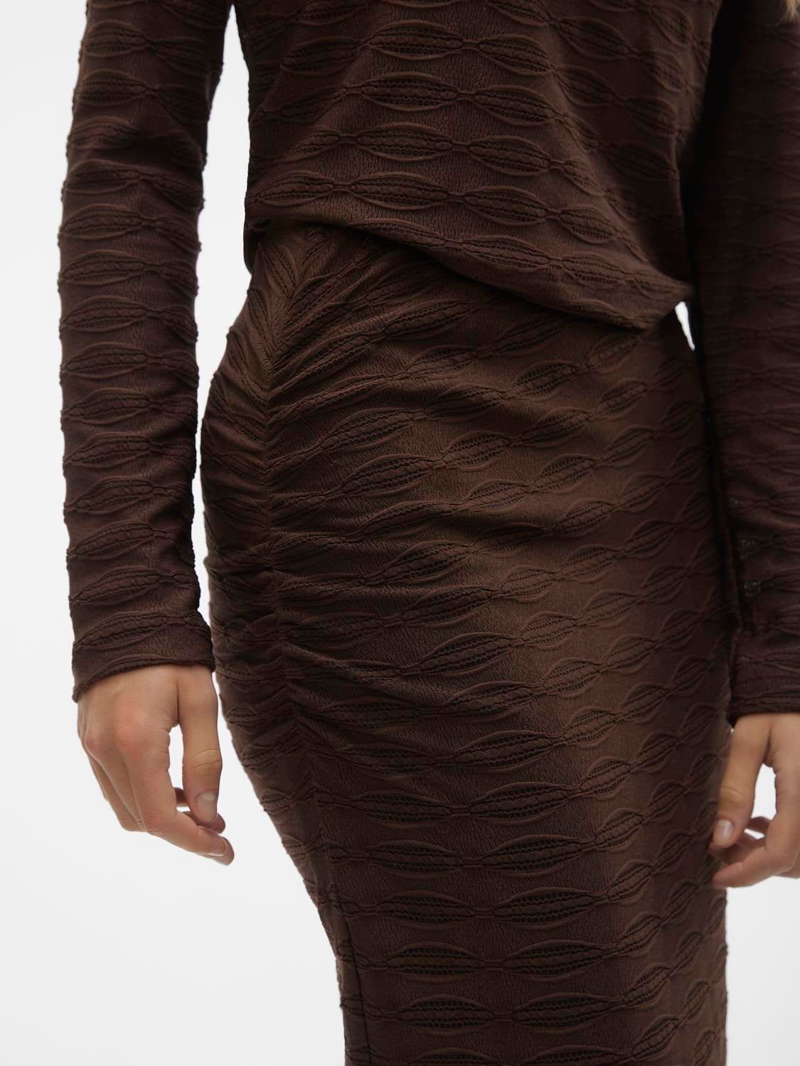 VMLALA Hohe Taille Langer Rock