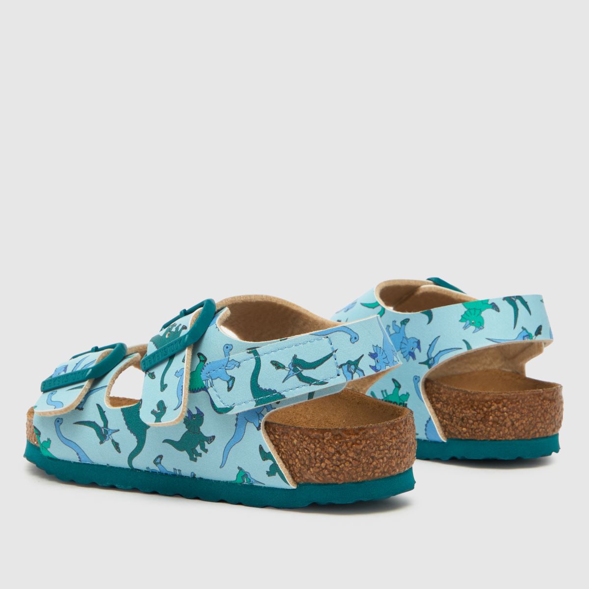 BIRKENSTOCK halványkék milano fiú junior szandál
