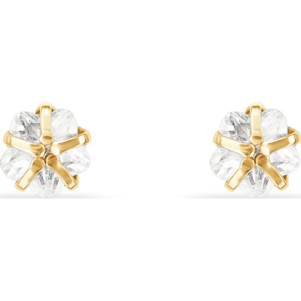 FAVS Boucles d'oreilles à fermoir à poussette 375 Or jaune Boucles d'oreilles
