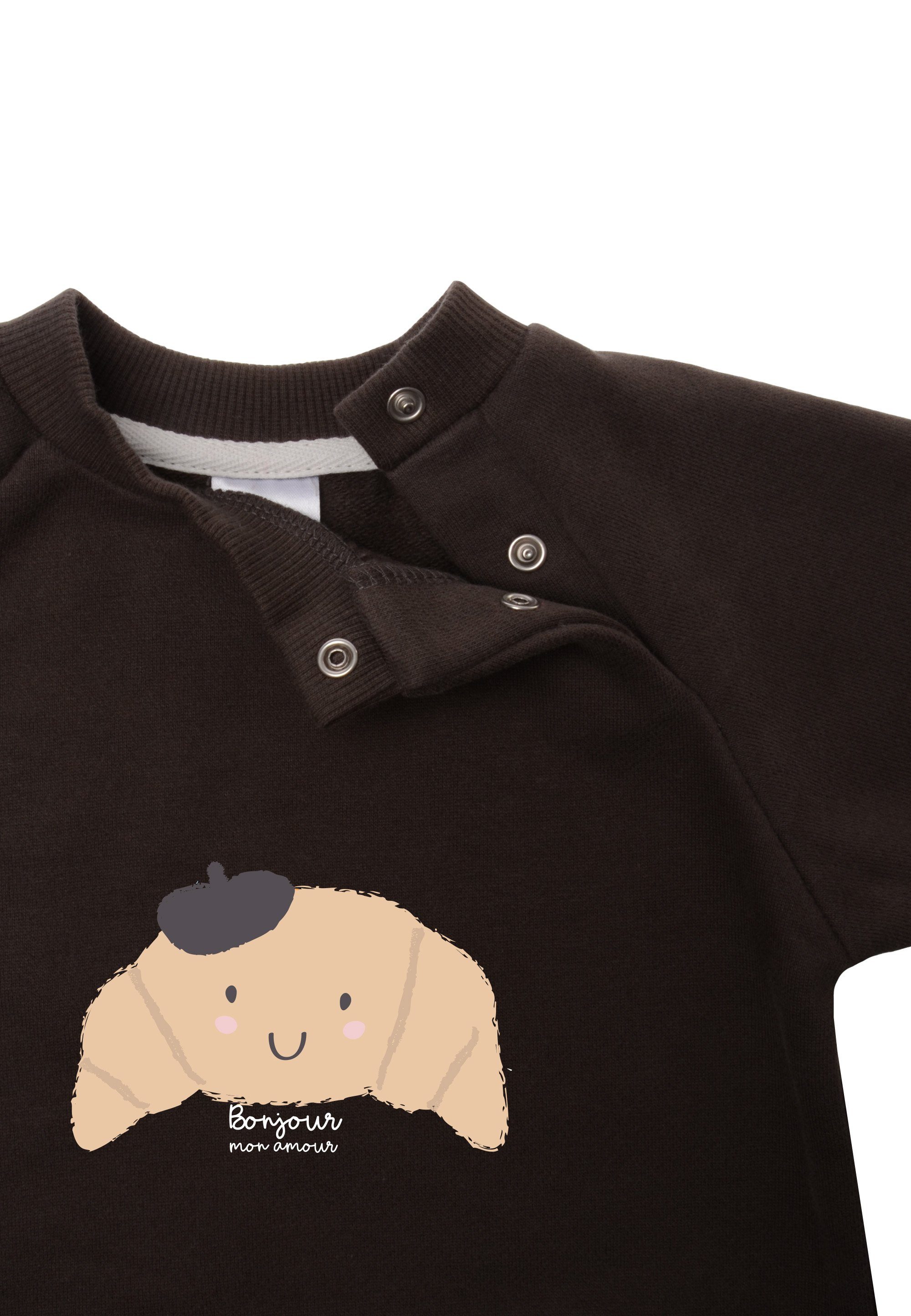 Liliput Sweatshirt Croissant mit Rundhalsausschnitt