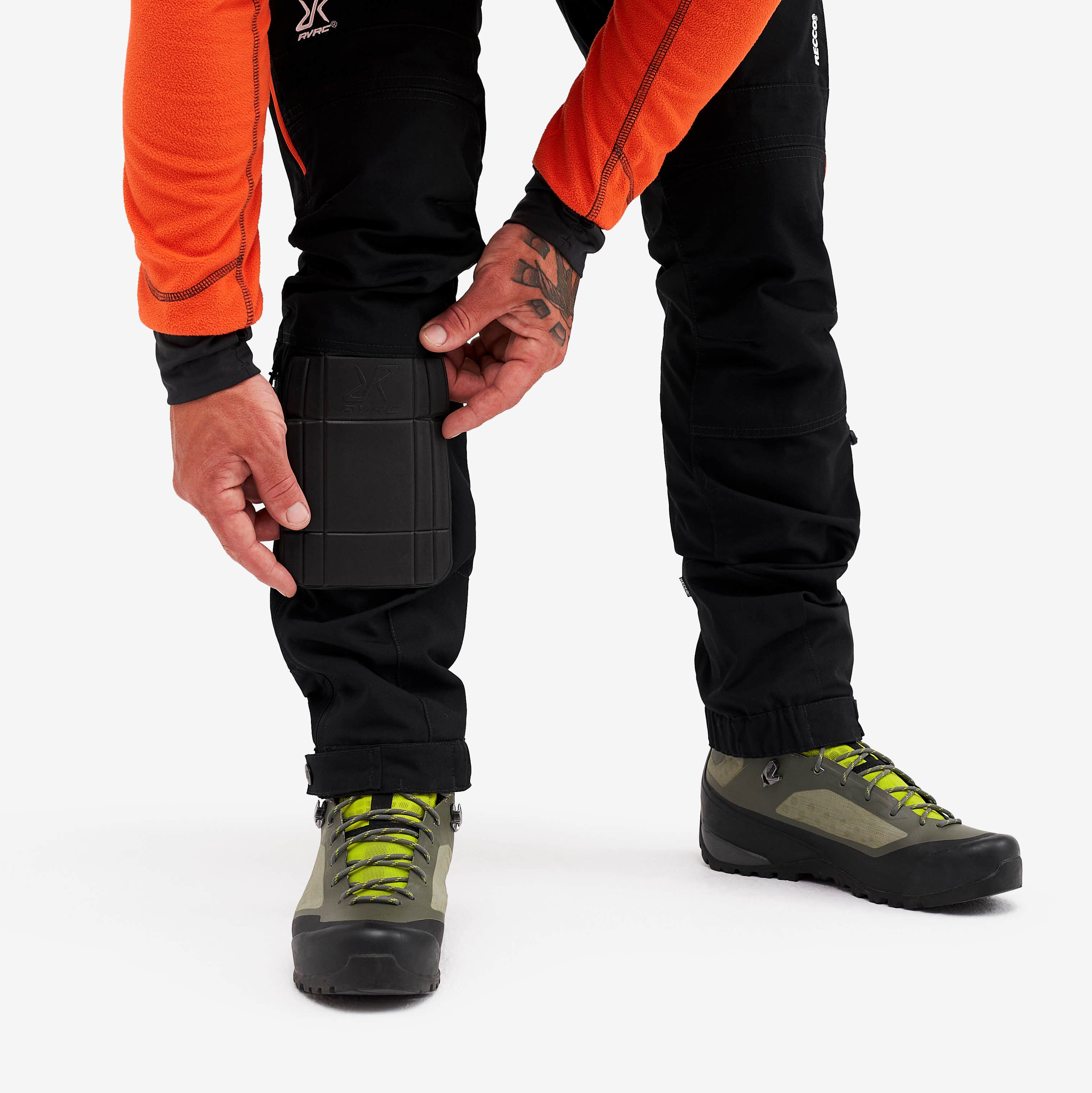 RVRC GP Pro Rescue Pants Homme Black/Orange 2.0