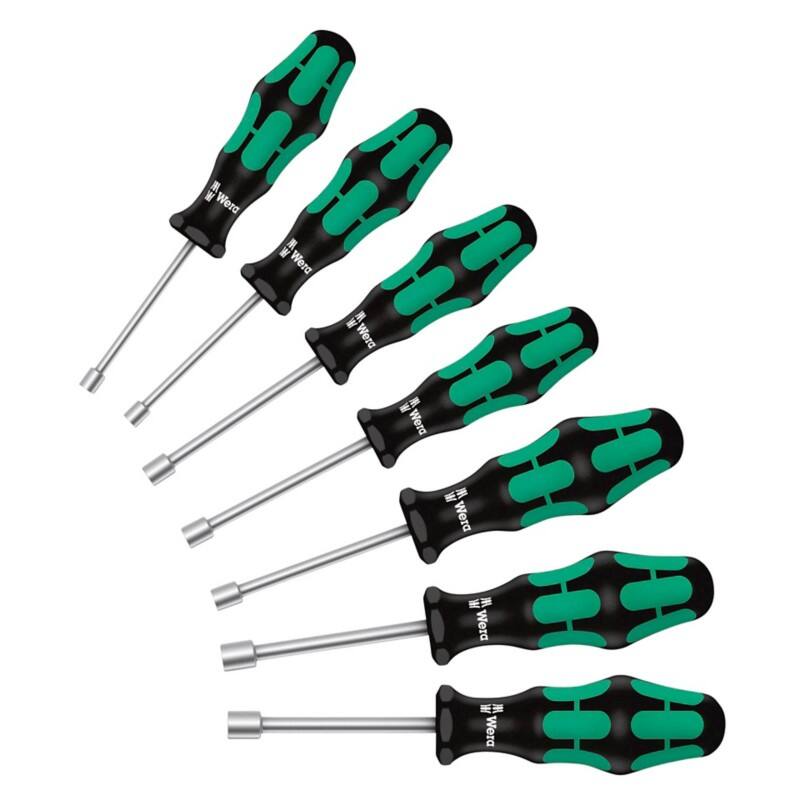 Wera Schraubendreherset 395 HO/7 SM 5029510001 Mehrfarbig