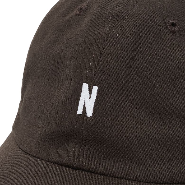 Norse Projects Twill Sports Cap espresso