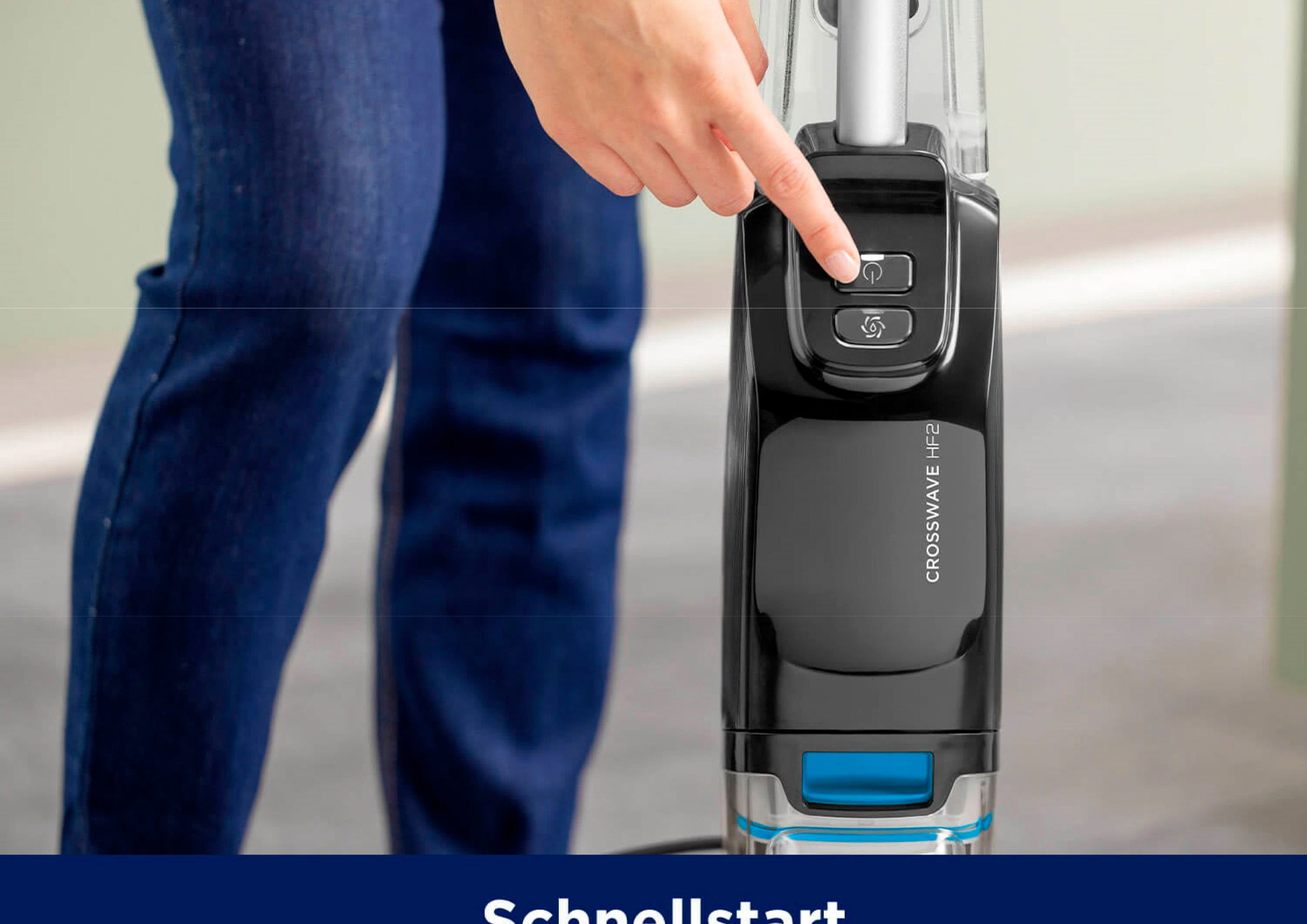 Bissell Nass-Trocken-Sauger Crosswave HF2 Select 3847N, 420 W, beutellos