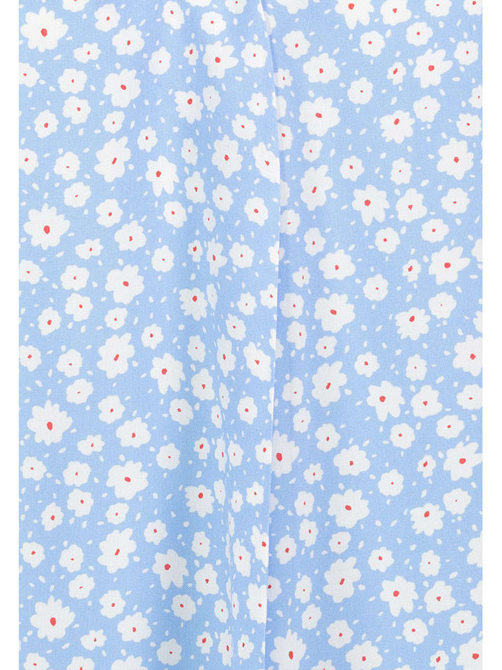 Sublevel Bluse in Hellblau/ Weiß günstig kaufen