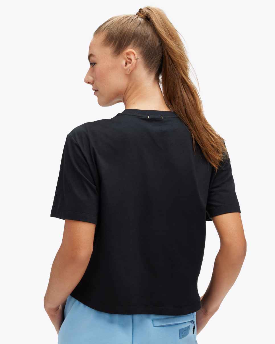 Topo Logo Short Sleeve Black