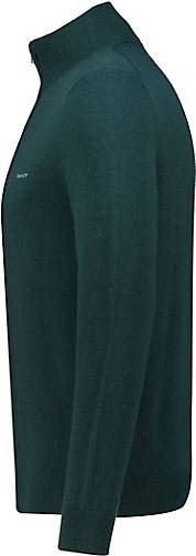GANT Herren Strickjacke mit Lammwolle EXTRAFINE LAMBSWOOL ZIP CARDIGAN