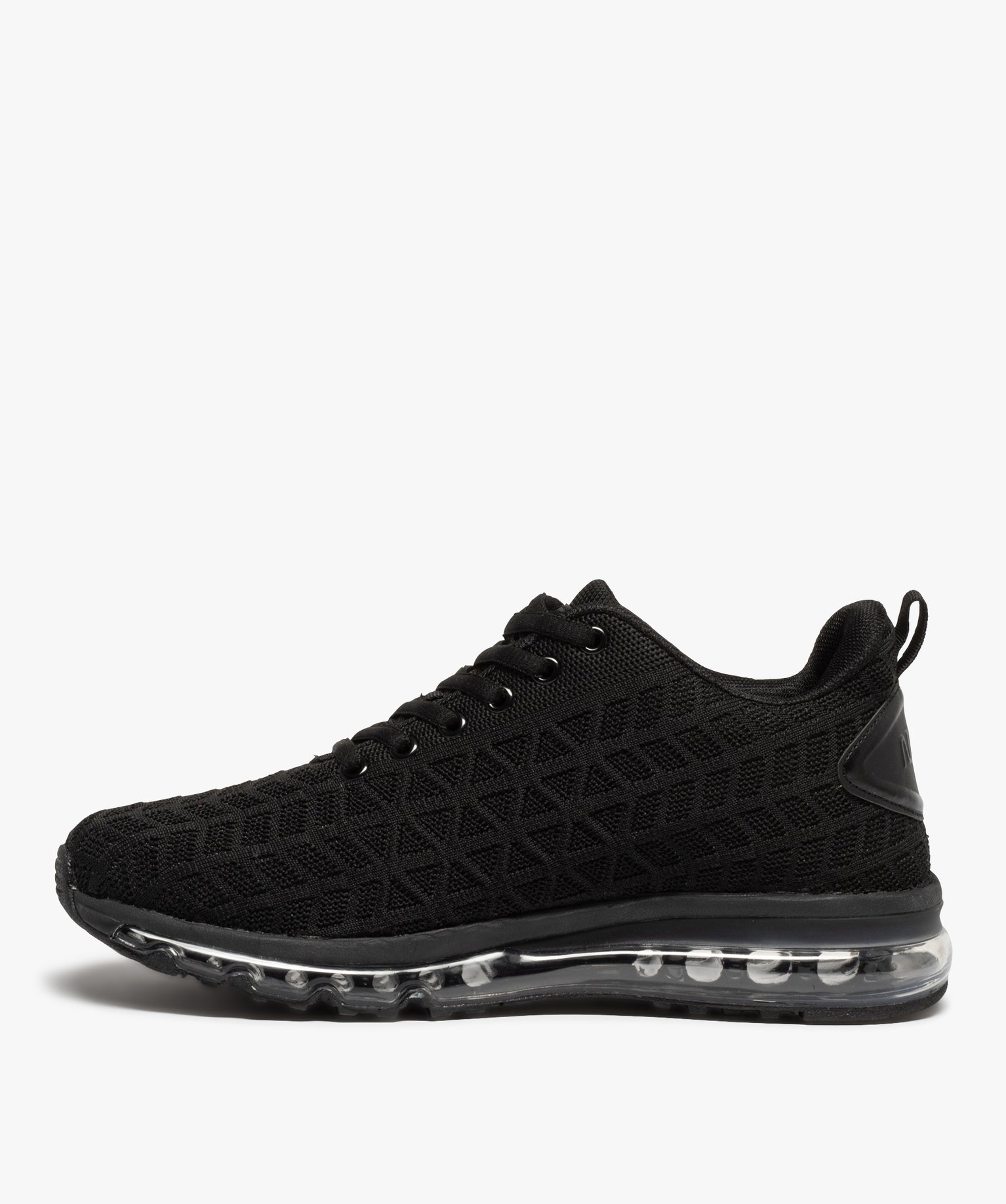Baskets homme dessus en maille et semelle bulle - Nasa noir | GEMO