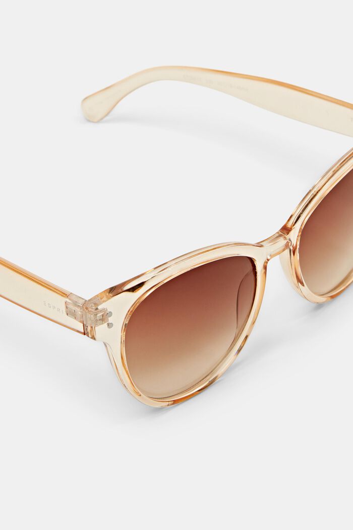 Sonnenbrille mit transparenter Fassung