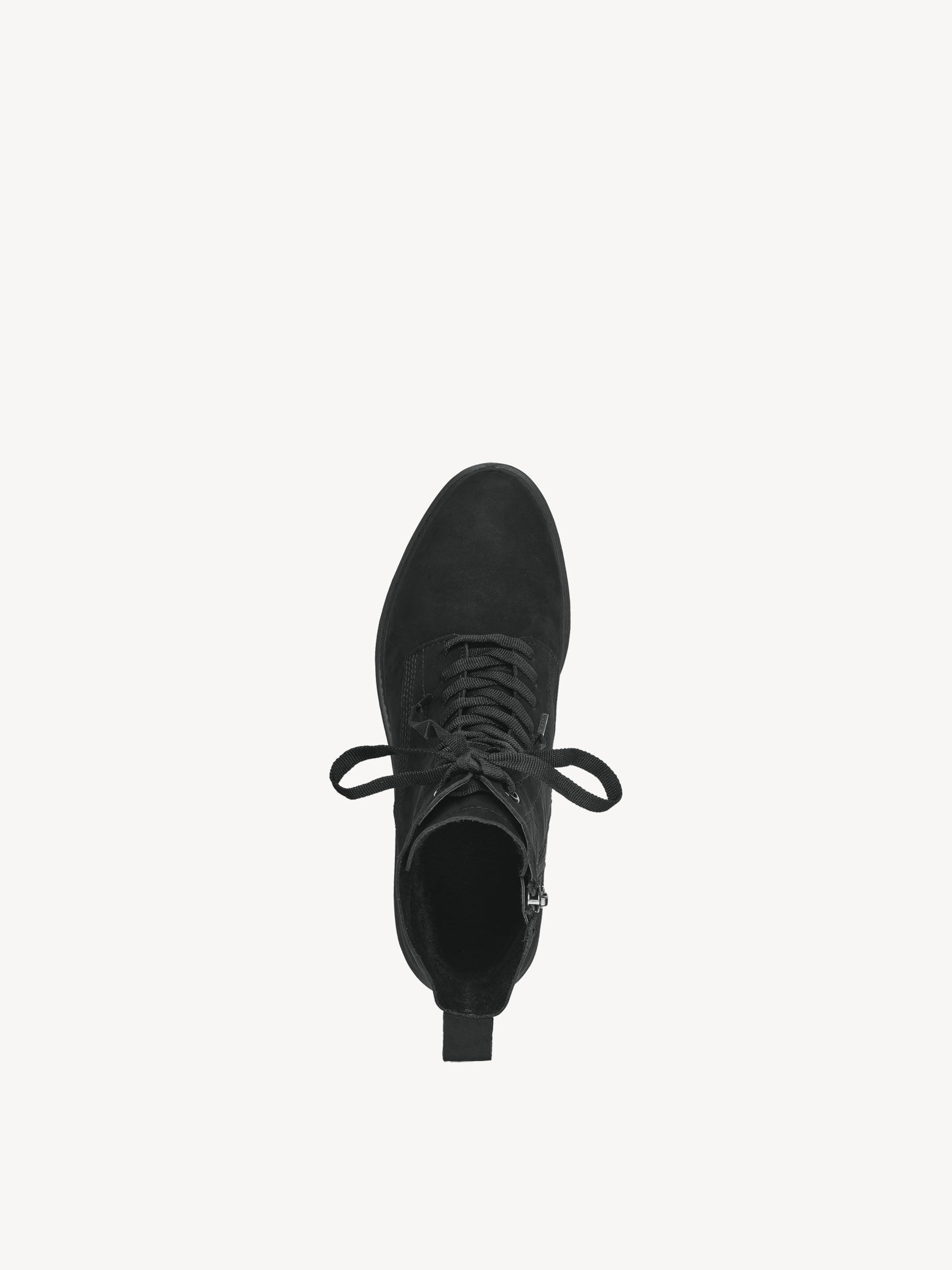 Bottine en cuir - noir
