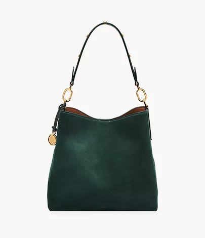 Fossil Bucket Shoulder Bag Jessie Wildleder