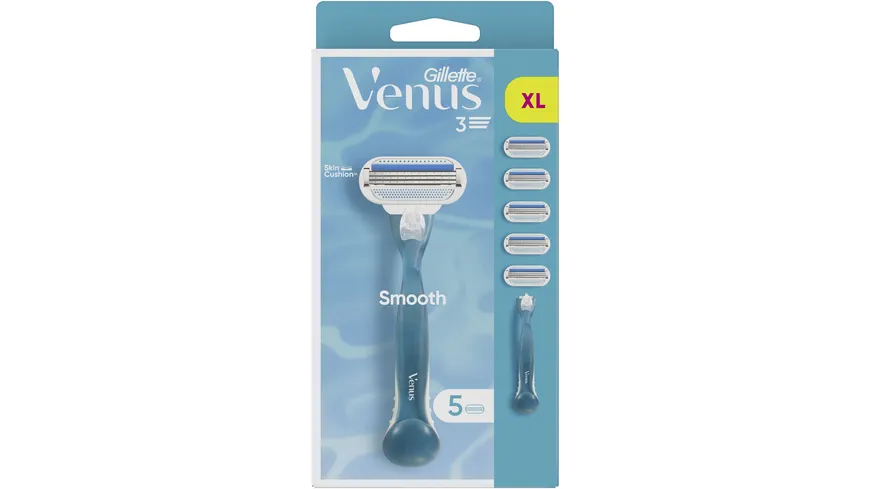 Gillette Venus Klingen + Rasierer Smooth