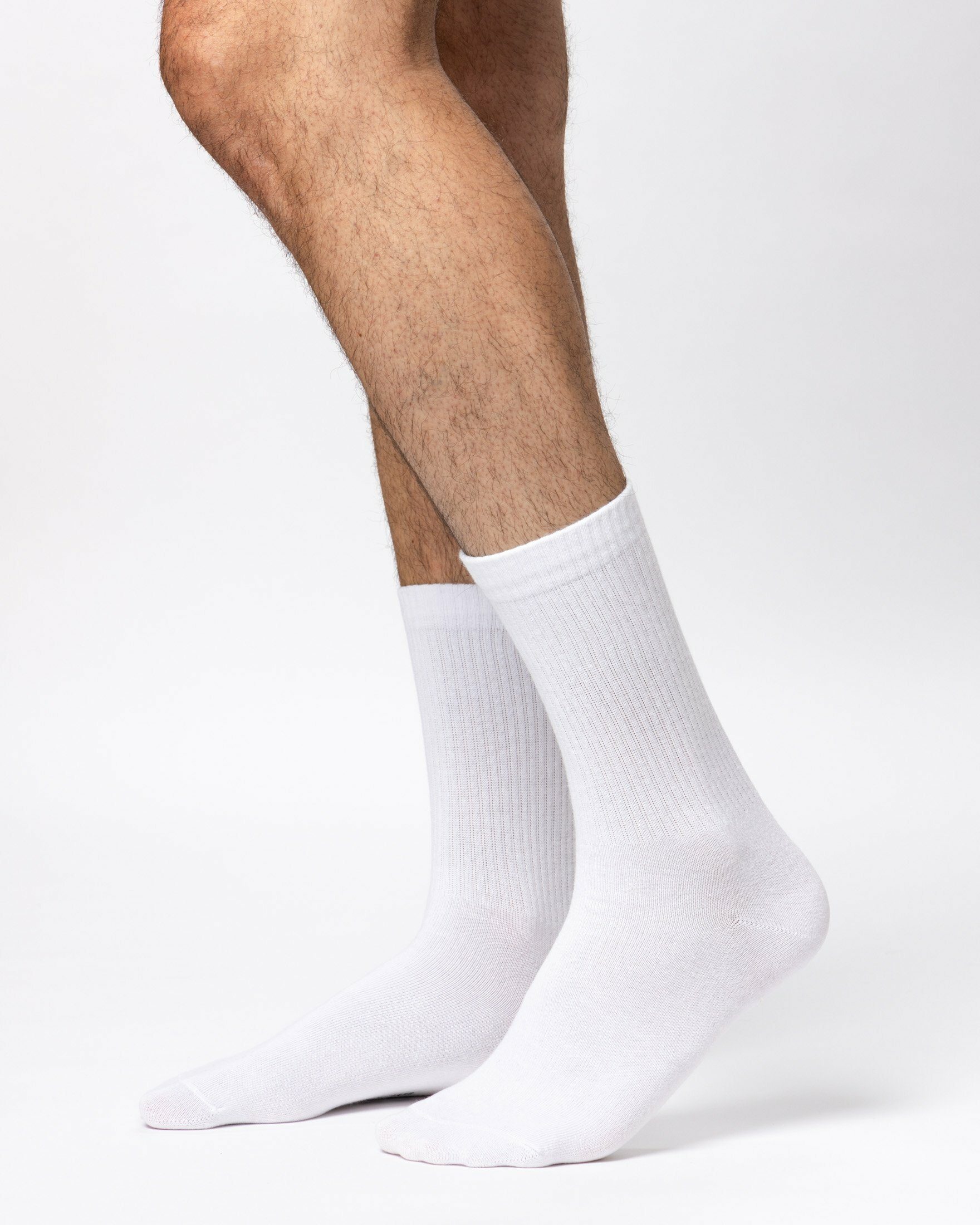SNOCKS Tennissocken Hohe Sportsocken für Damen & Herren Tennissocken (2-Paar) aus Bio-Baumwolle, stylish für jedes Outfit