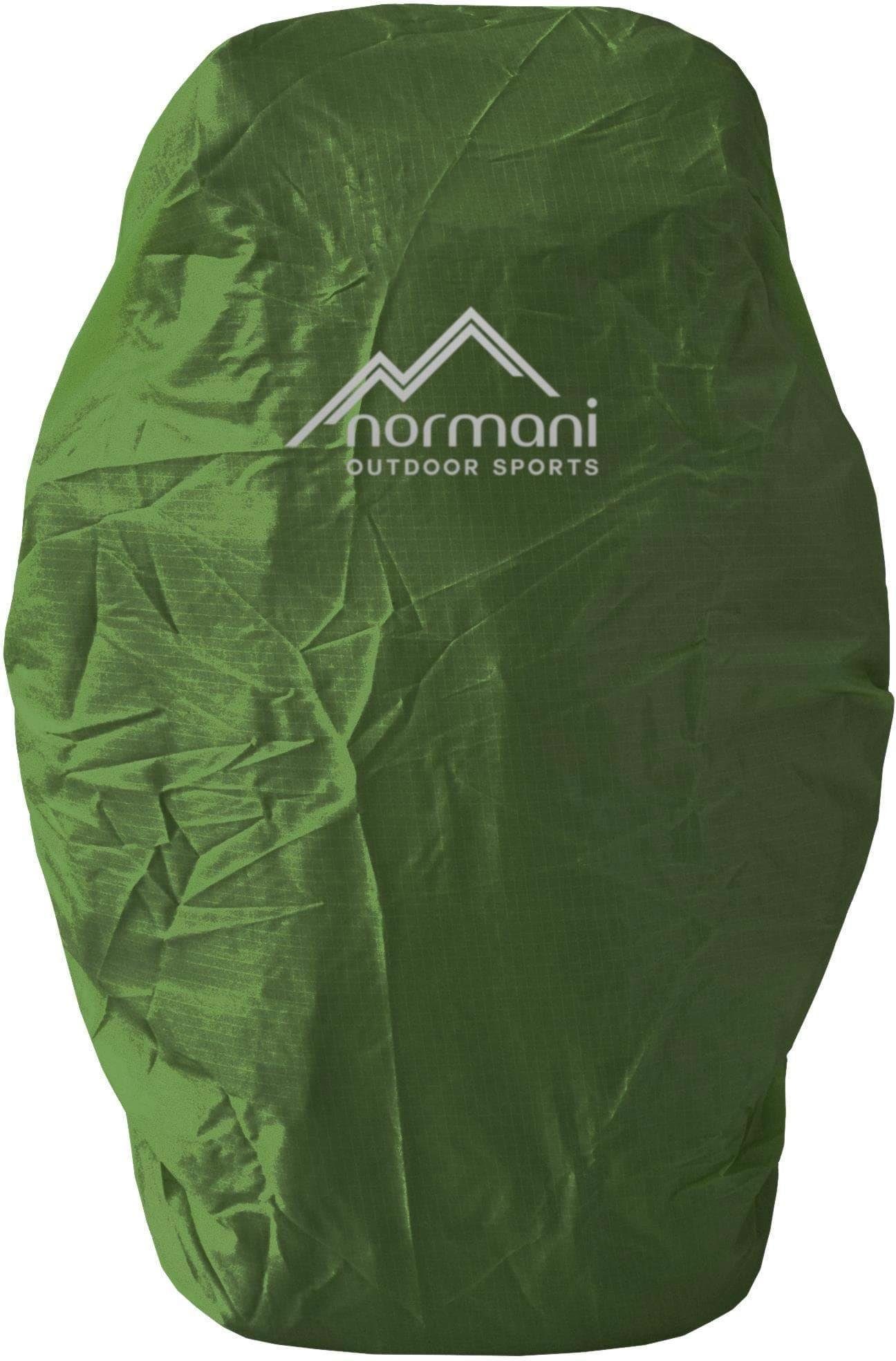 normani Rucksack-Regenschutz, wasserdichte Rucksackhüllefür Rucksäcke mit Reflektorlogo