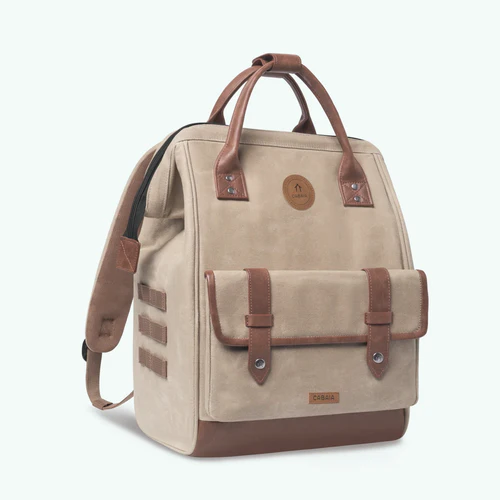 Adventurer Medium Backpack with Beige Flap