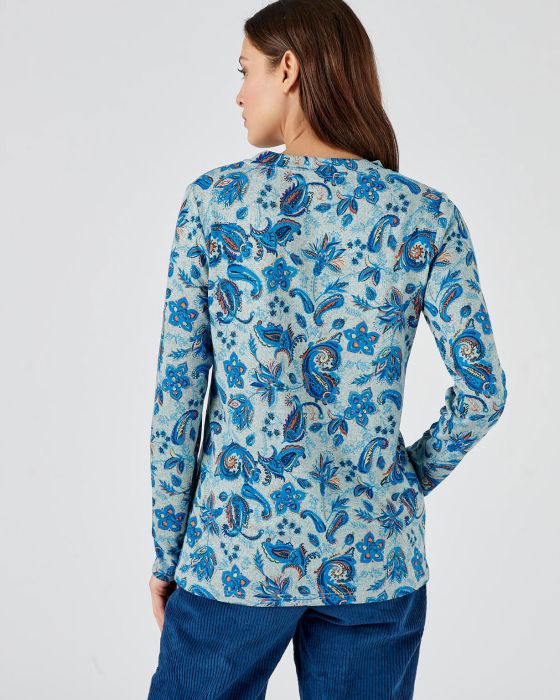 Tee-shirt maille chaude, manches longues