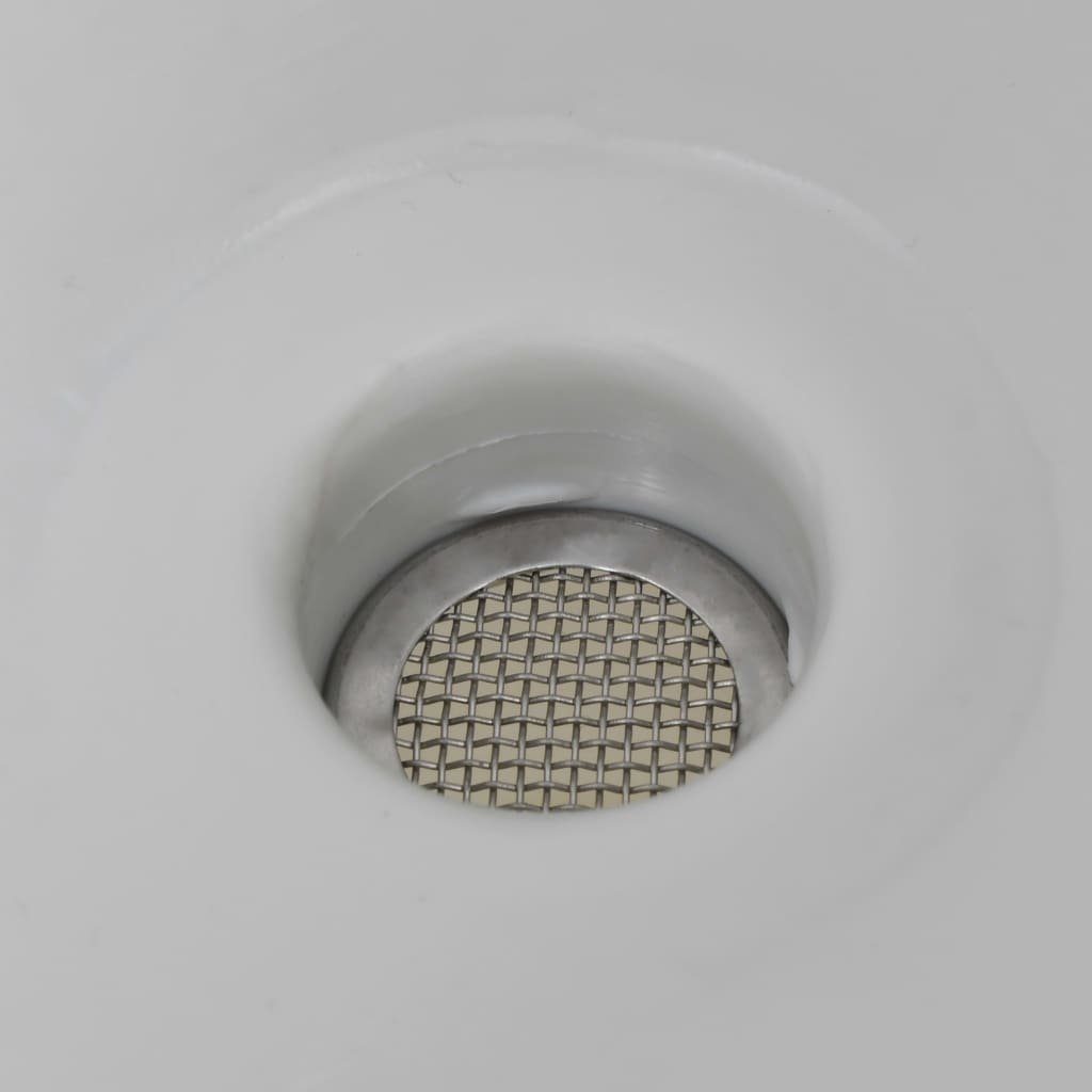 vidaXL Campingtoilette Campingtoilette und Handwaschbecken Set Tragbar Grau