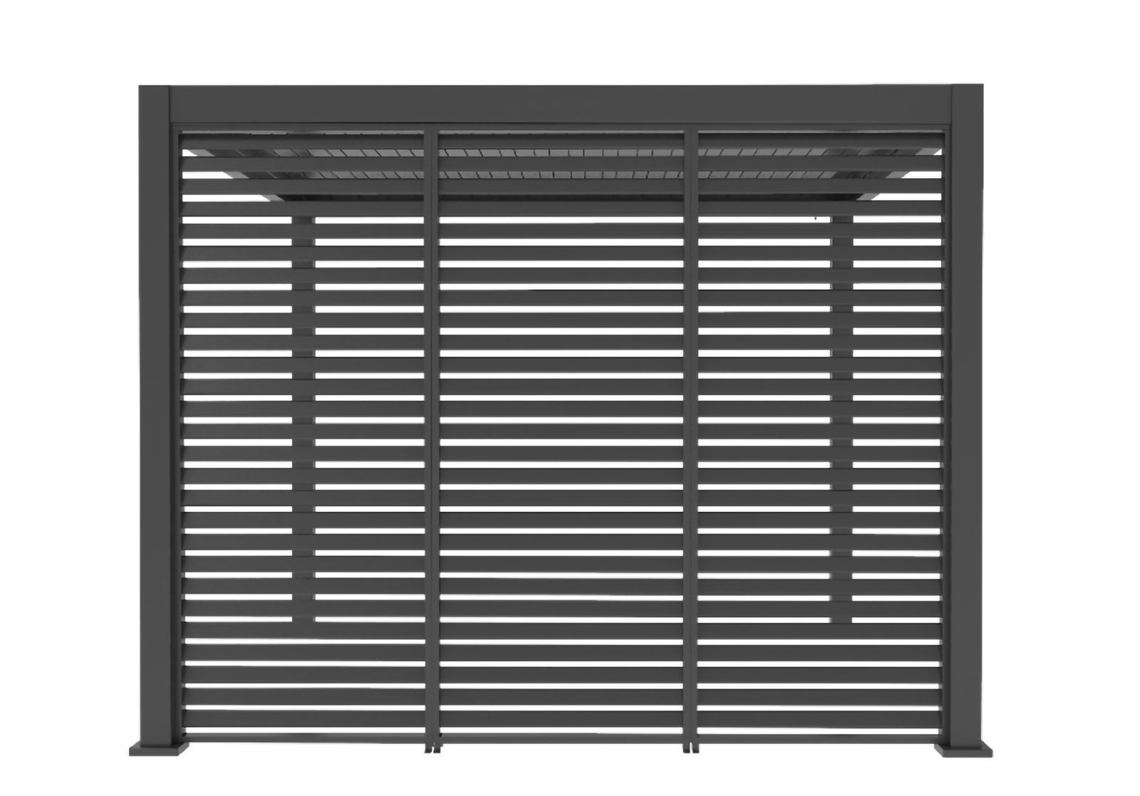 Novum Mirador 4M 123,5x238,25 Louvre Shutter Jalousiepaneele
