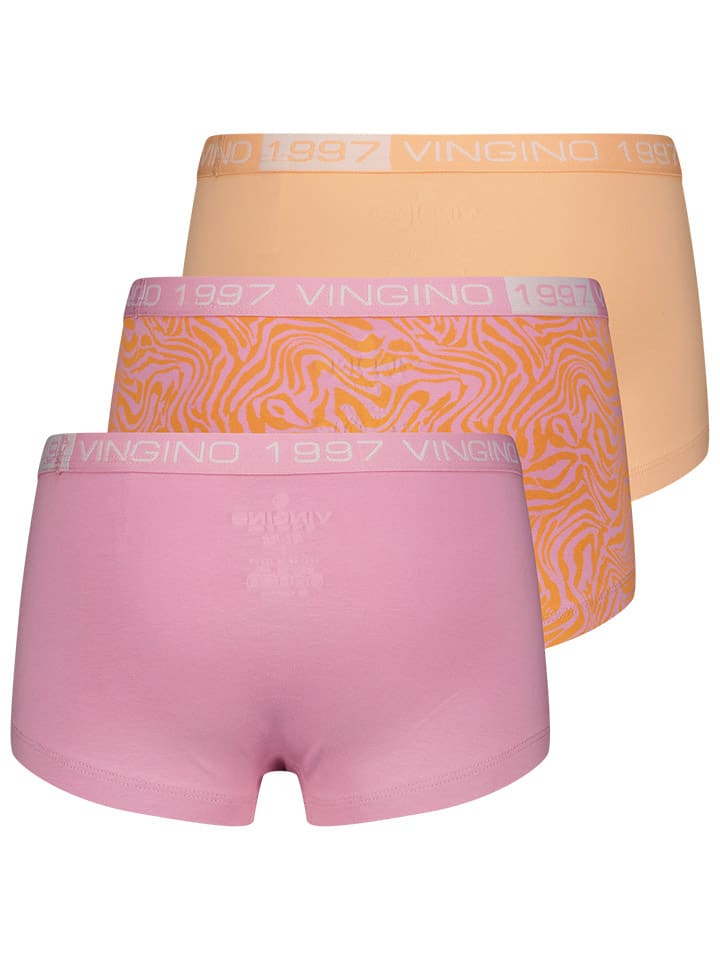 Vingino 3er-Set: Pantys in Orange/ Rosa günstig kaufen