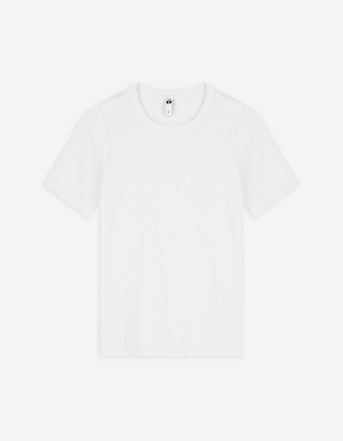 T-Shirt - Rippenstruktur