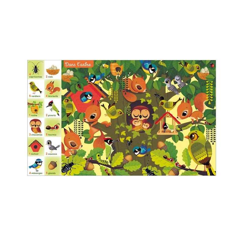Livre Cherche trouve et compte Le jardin - Lito