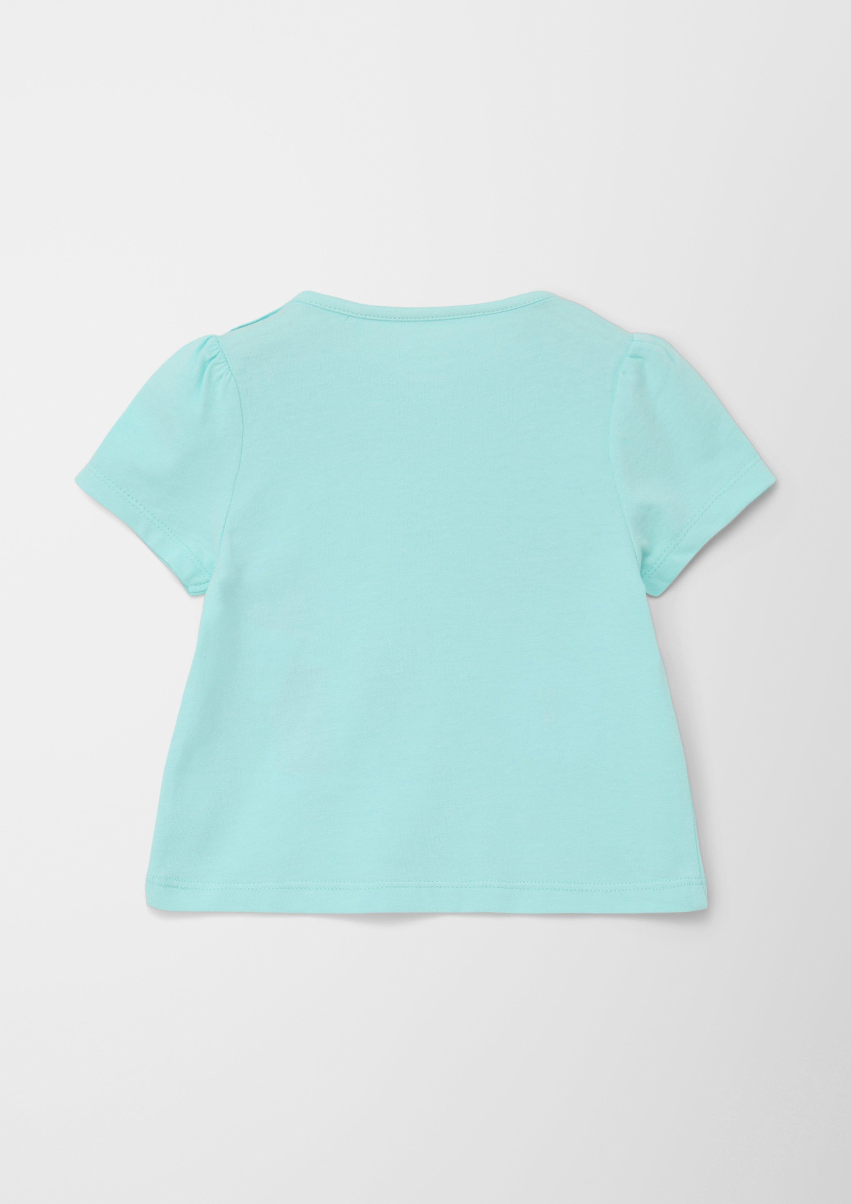 Baumwollshirt mit Artwork   2130615-6006